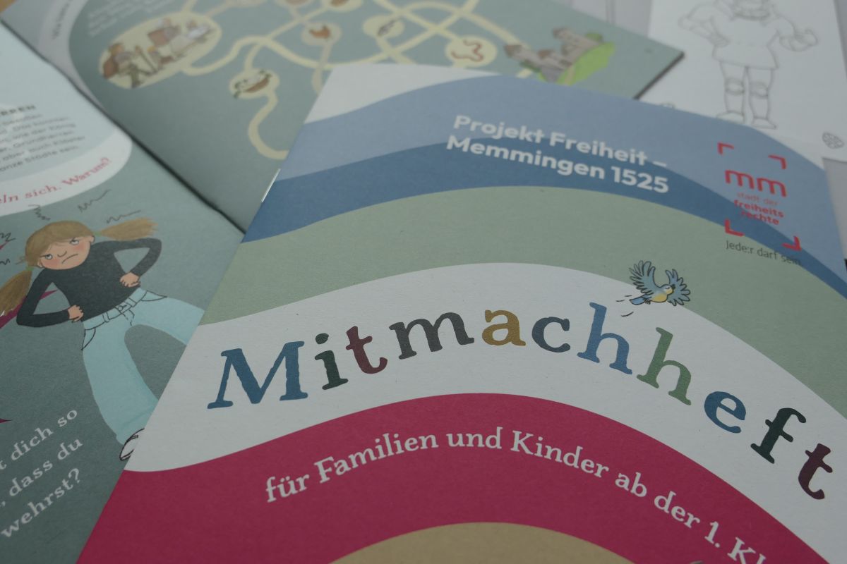 „Projekt Freiheit – Memmingen 1525“ Mitmachheft & Führungen